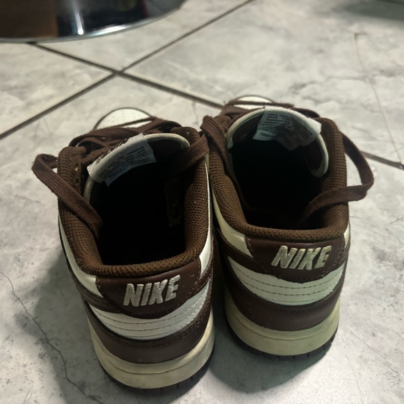 Nike Brown and White Casual Sneakers - Picture 4 of 6